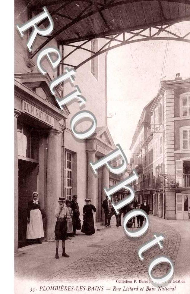 la Rue Lietard et le Bain National