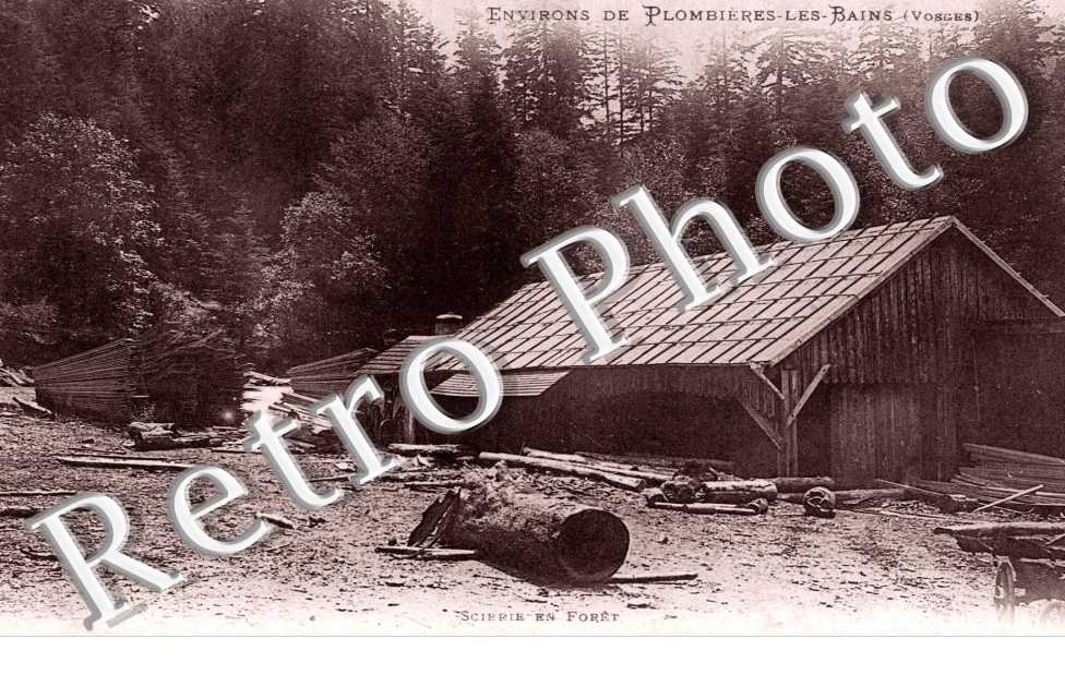 Scierie en foret