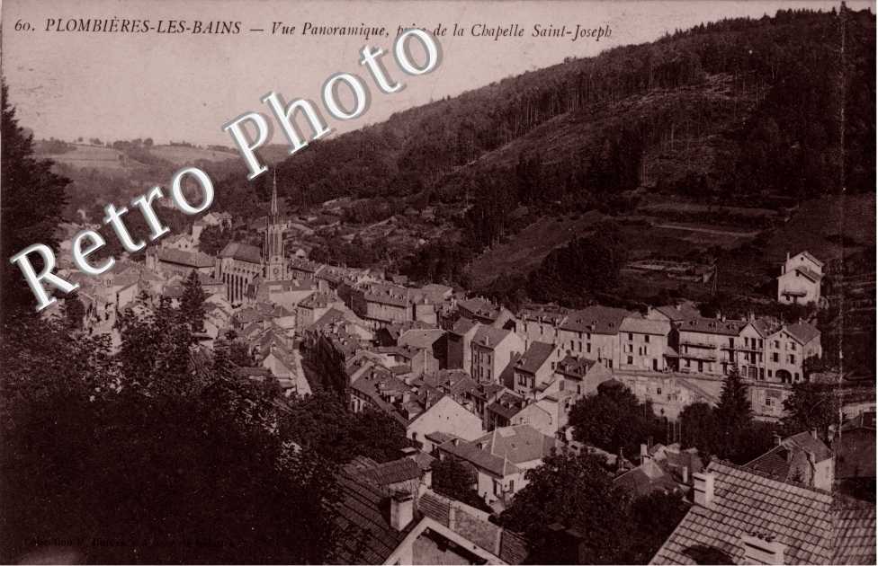 vue panoramique prise de la Chapelle Saint-Joseph