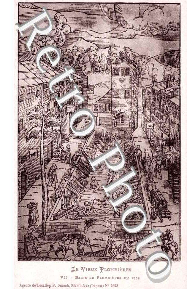 Bain de Plombiere en 1558