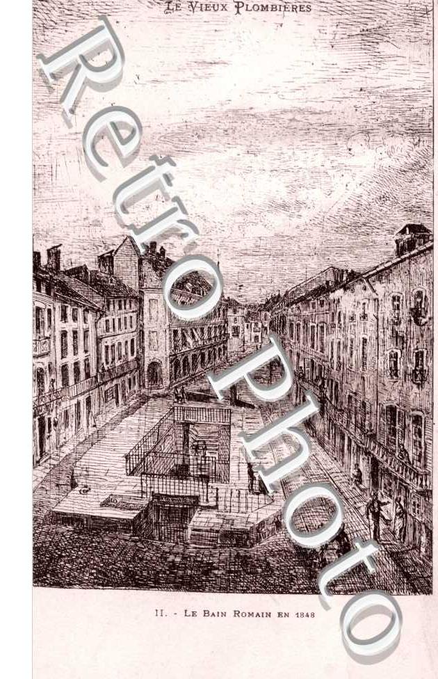 le Bain Romain en 1848