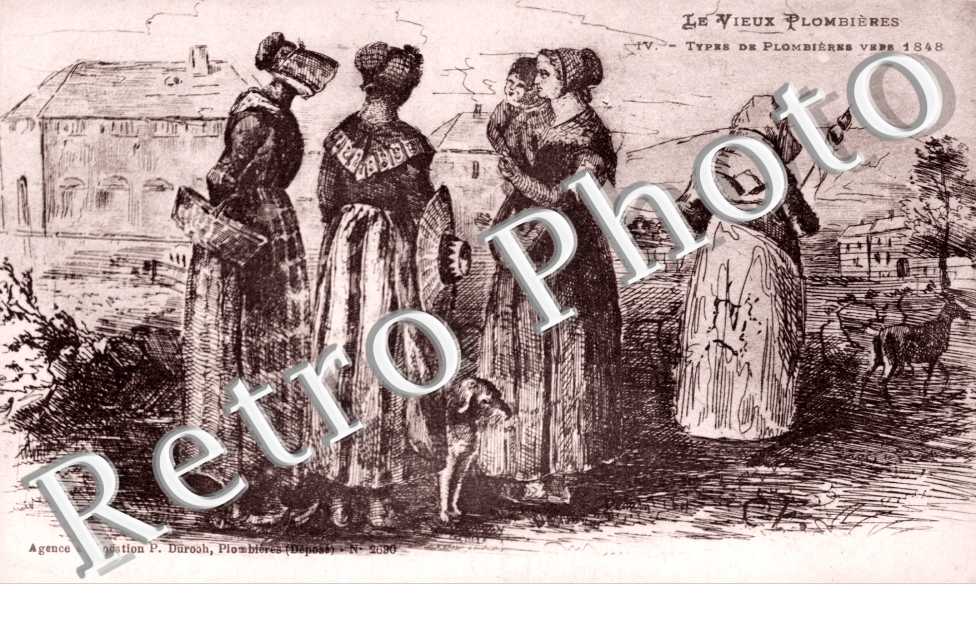 Types de Plombieres vers 1848