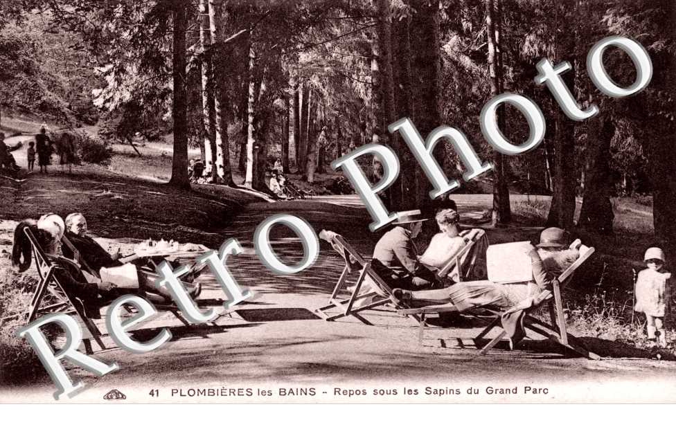 Repos sous les Sapins du Grand Parc