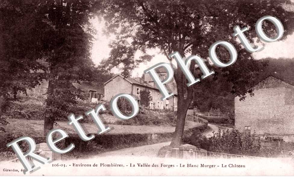 la Vallee des Forges, le Blanc Murger, le Chateau