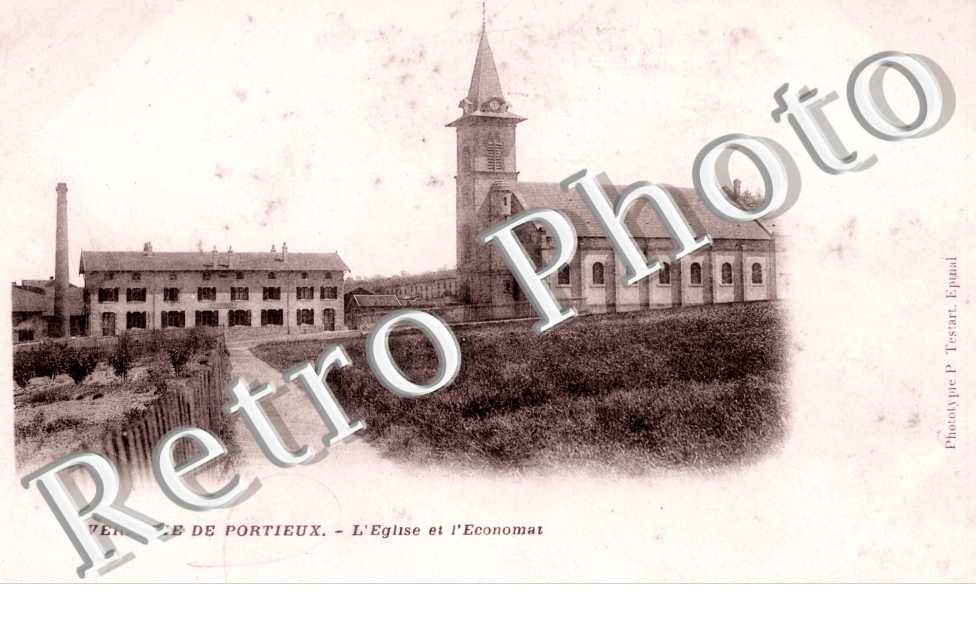Verrerie - l&#039;Eglise et l&#039;Economat