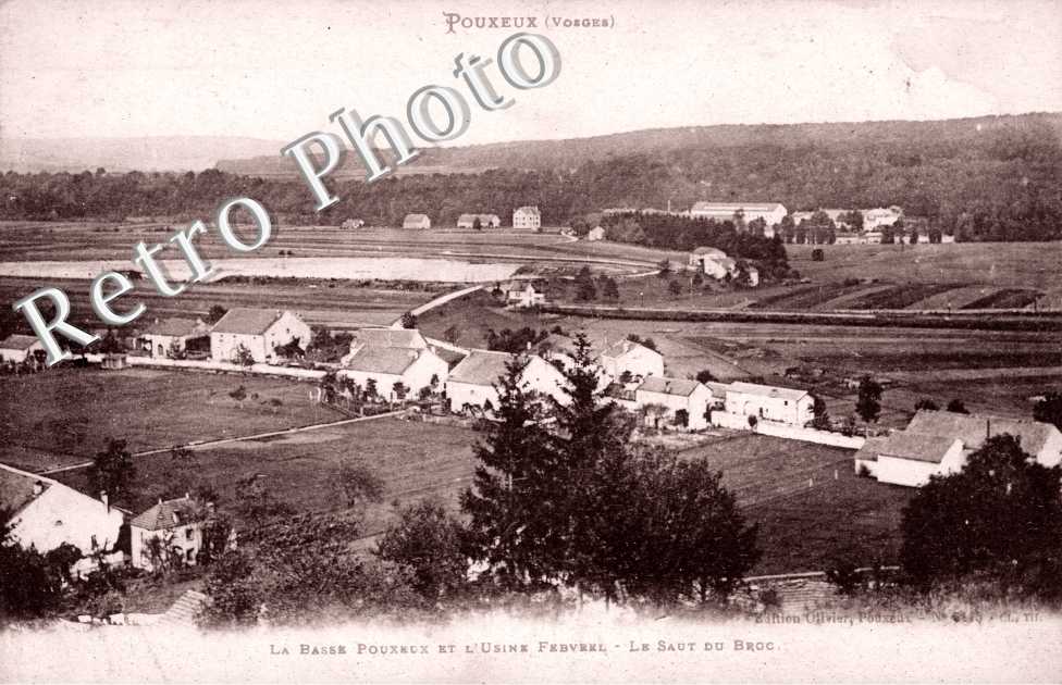 La Basse Pouxeux et l&#039;Usine Febvrel, le Saut du Broc