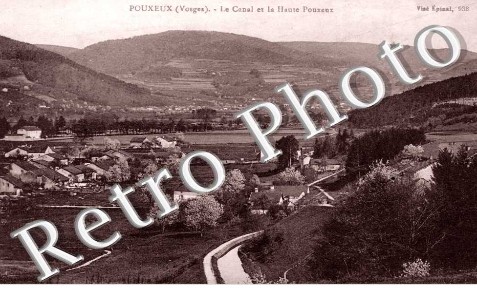 Le Canal et  la Haute Pouxeux