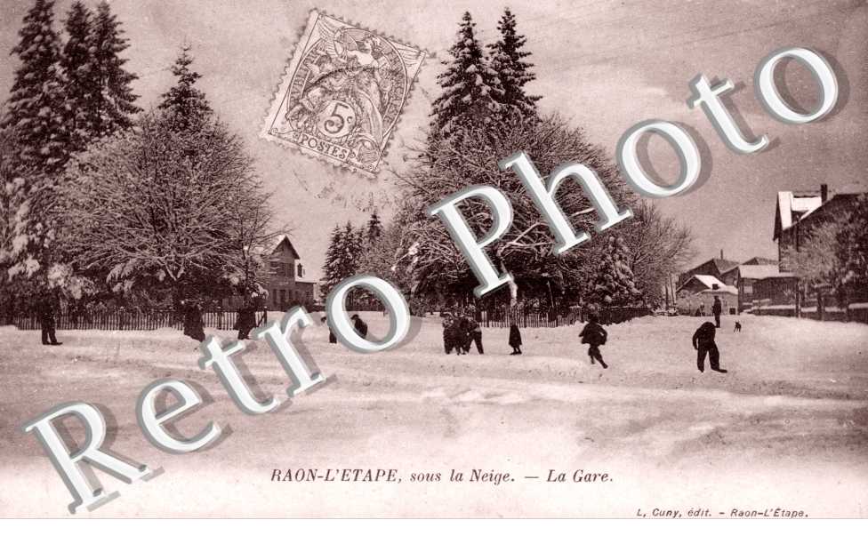 La gare - sous la neige