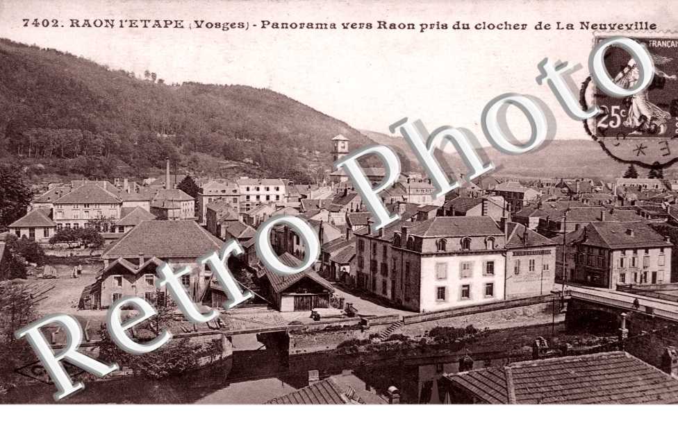 Panorama pris du clocher de La Neuveville