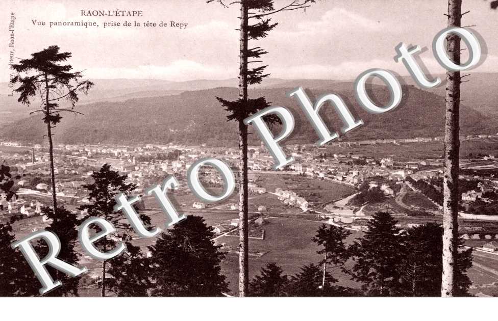 Vue Panoramique prise de la Tete de Repy