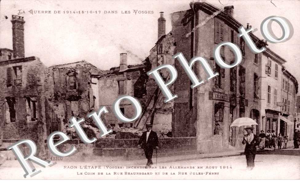 la rue Beauregard et la rue Jules Ferry
