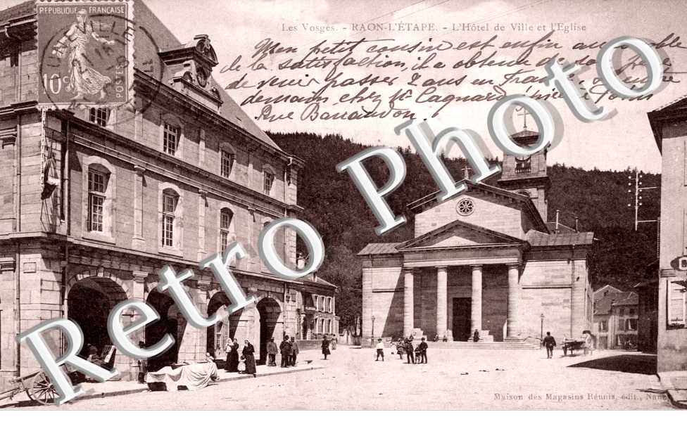 Hotel de ville et l&#039;eglise