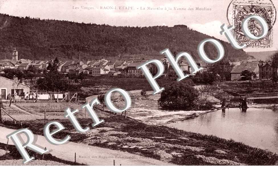La Meurthe a la vanne des moulins