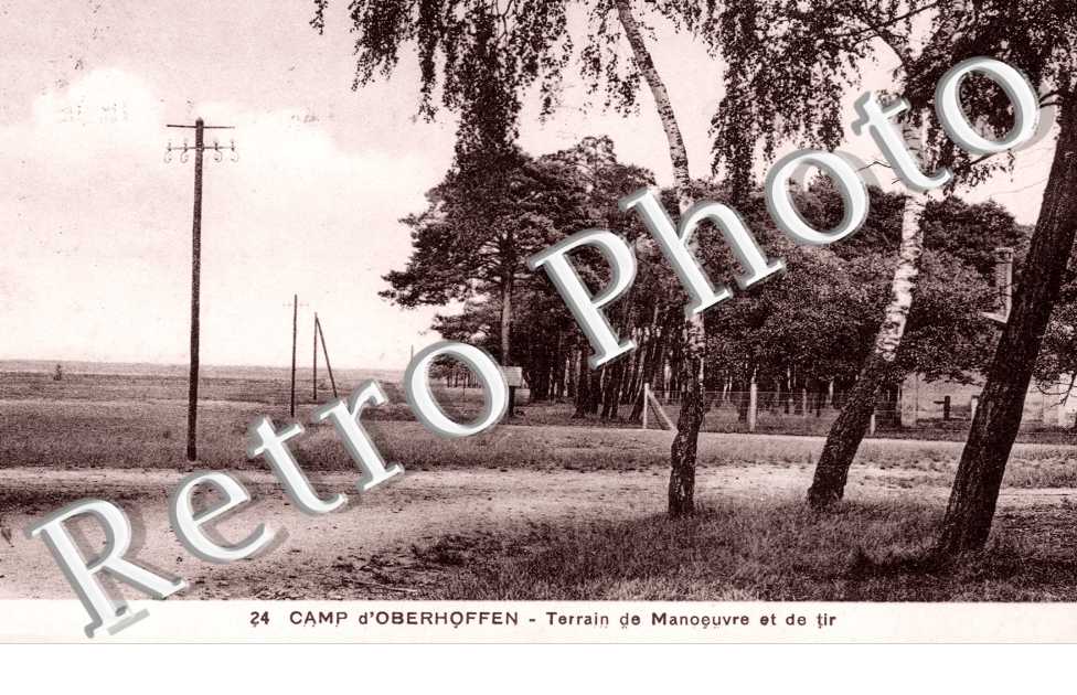 Terrain de manoeuvre et de tir