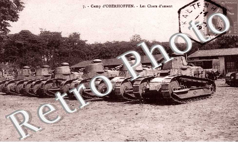 les Chars d&#039;assaut, Camp d&#039;Oberhoffen
