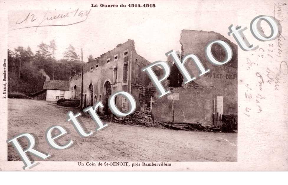 La guerre de 1914-1915 - Ruines