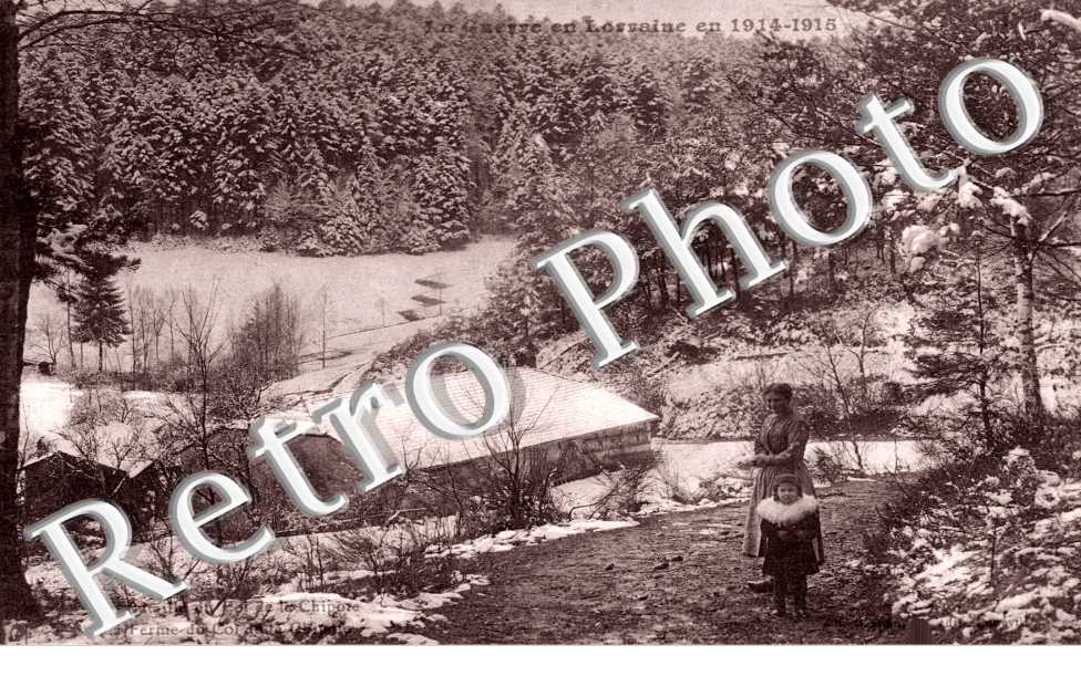 La guerre de 1914-1918 - la ferme et le col de la Chipote