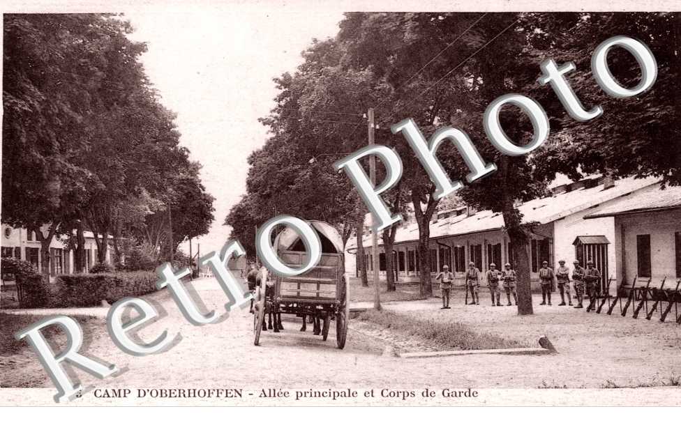 Allee principale et corps de Garde