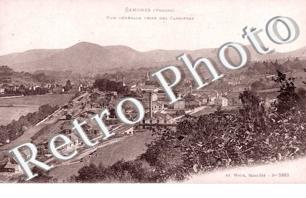 Vue Generale prise des Carrieres