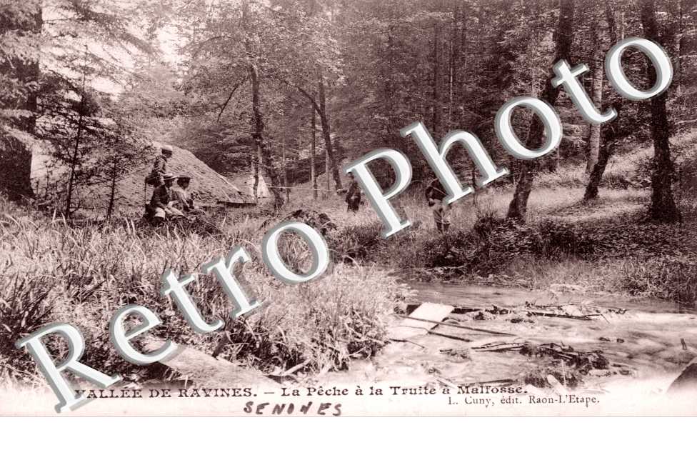 Vallee de Ravines, la Peche a la Truite a Malfosse