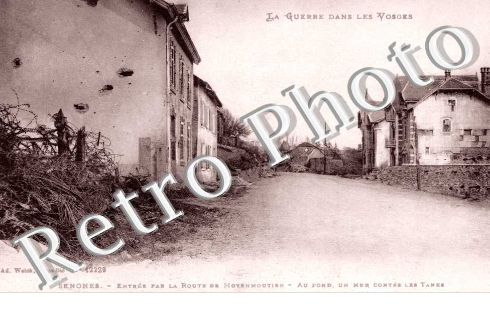 entree de la route de Moyenmoutier