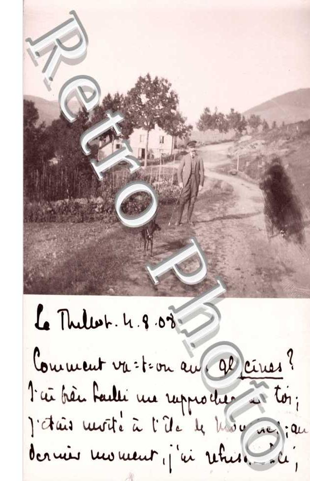 Chemin menant à une ferme