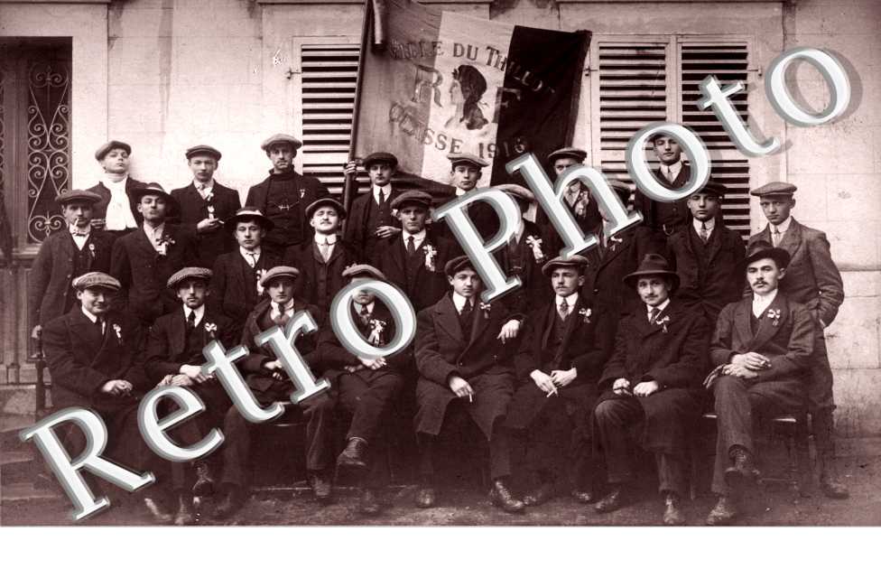 classe de conscrits 1916