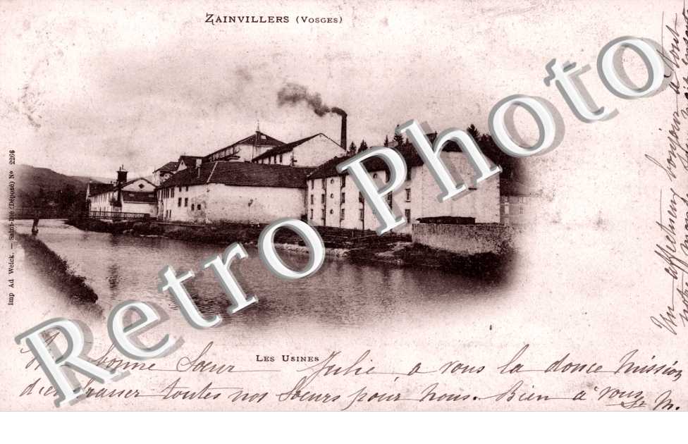 Zainvillers, les Usines