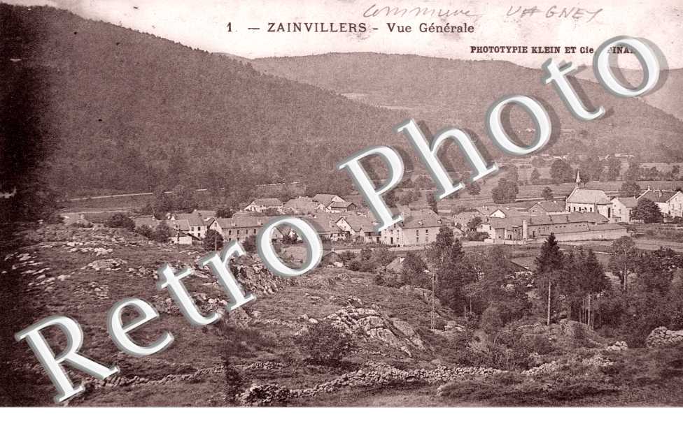 Zainvillers, Vue generale
