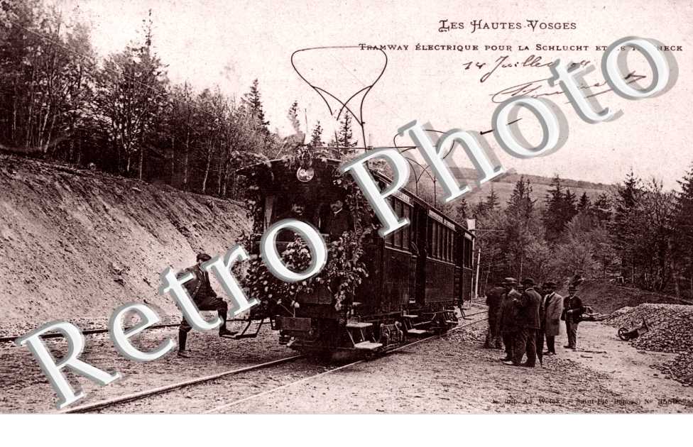 Tramwau electrique pour la Schlucht et le Hohneck