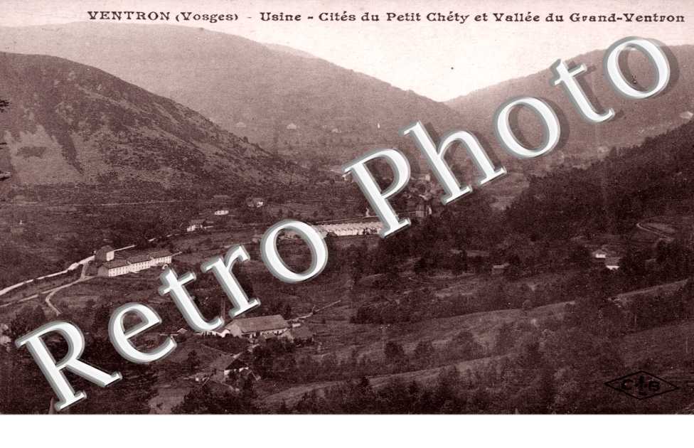 Usine, Cites du Petit Chety et Vallee du Grand Ventron