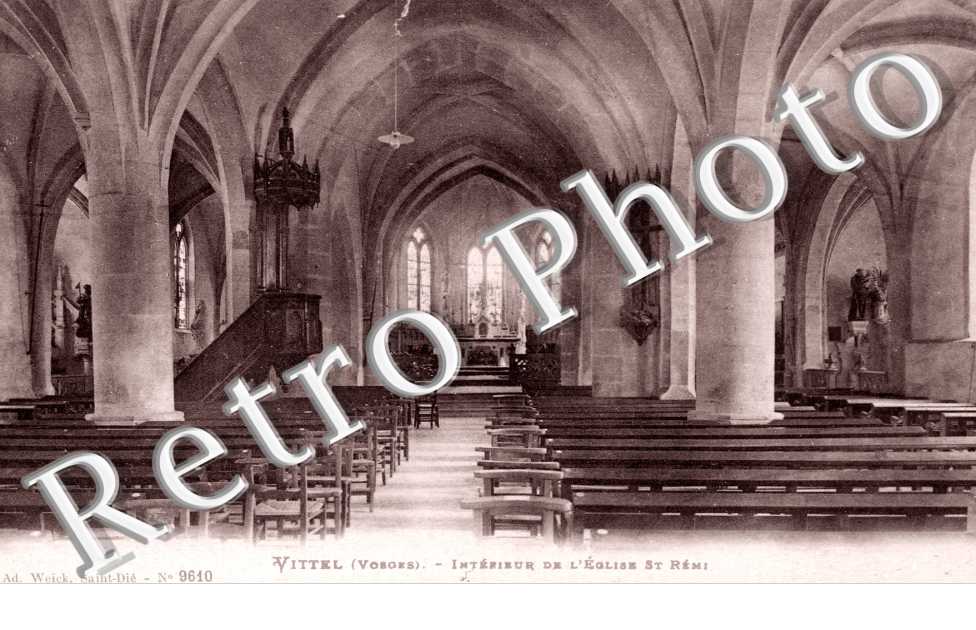 Interieur de l&#039;eglise Saint remi