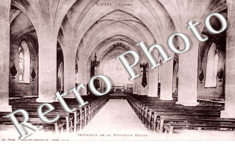 Interieur de la nouvelle eglise