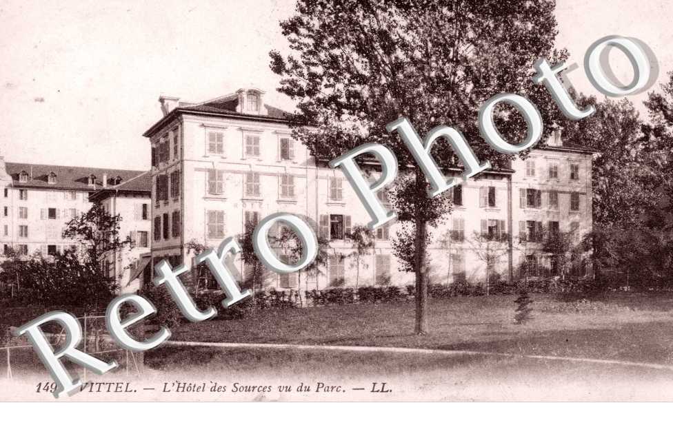 Hôtel des Sources vu du parc
