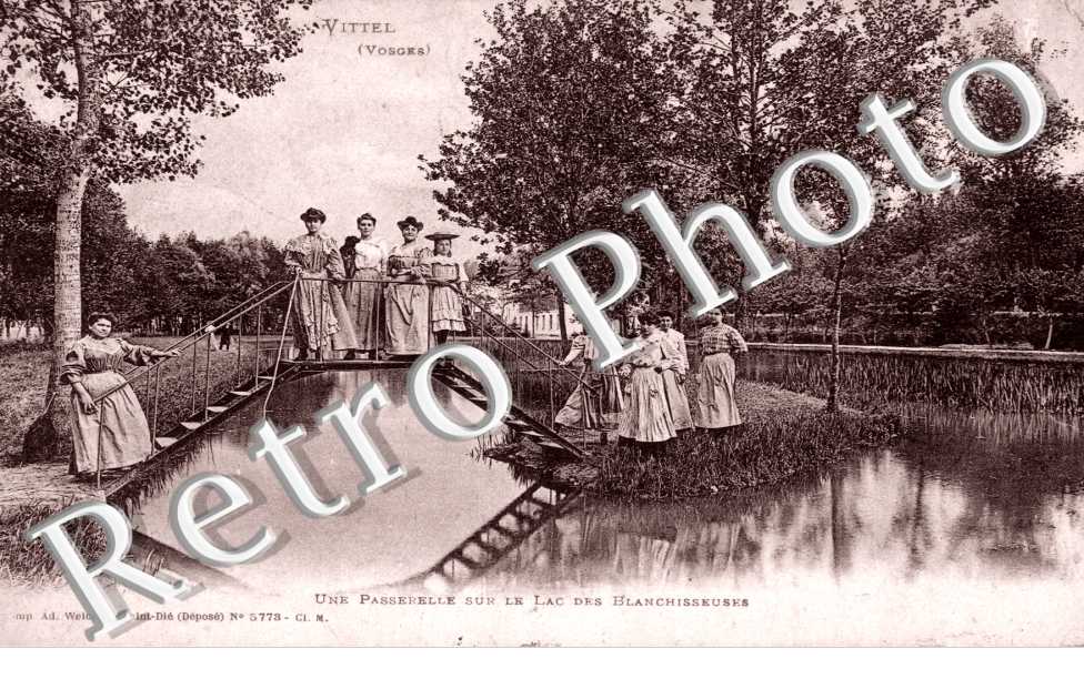 une passerelle sur le lac des blanchisseurs