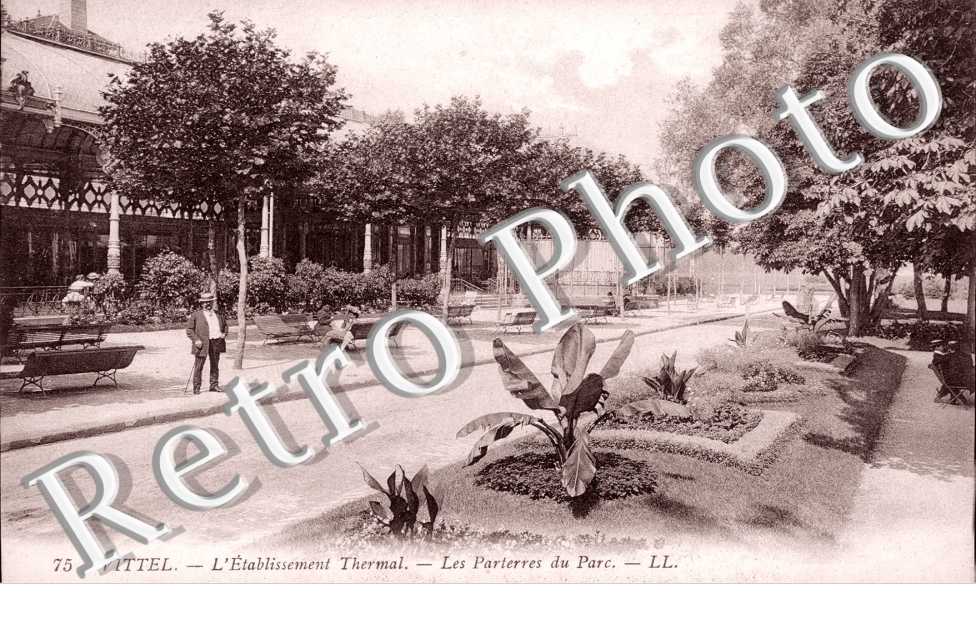 Les parterres du parc