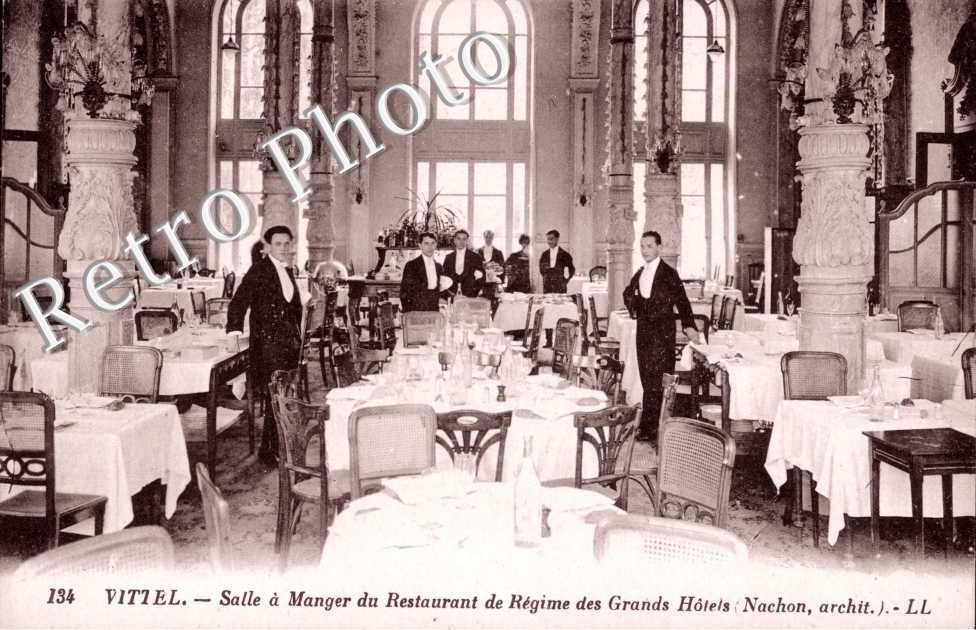 Salle a manger du restaurant de Regime des Grands Hotels