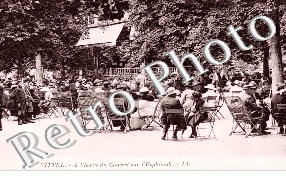 A l'heure du concert sur l'esplanade