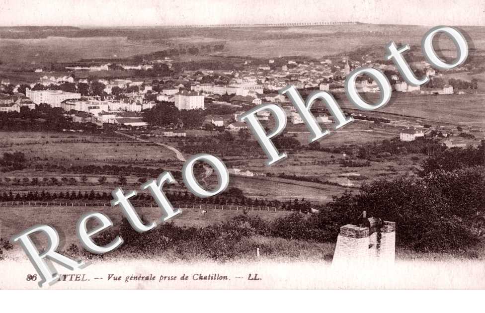 vue generale prise de Chatillon