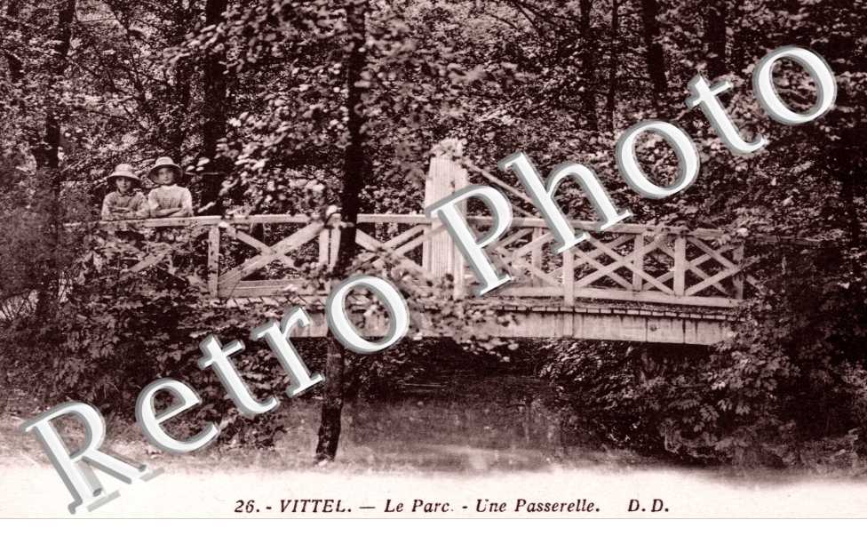 le parc, une passerelle