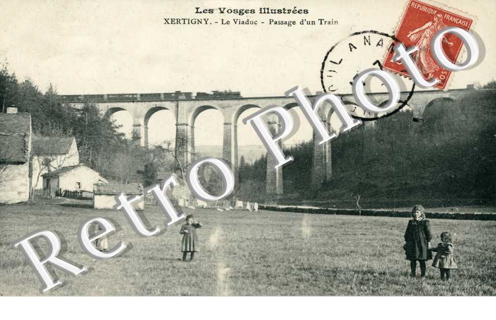 le viaduc passage d'un train