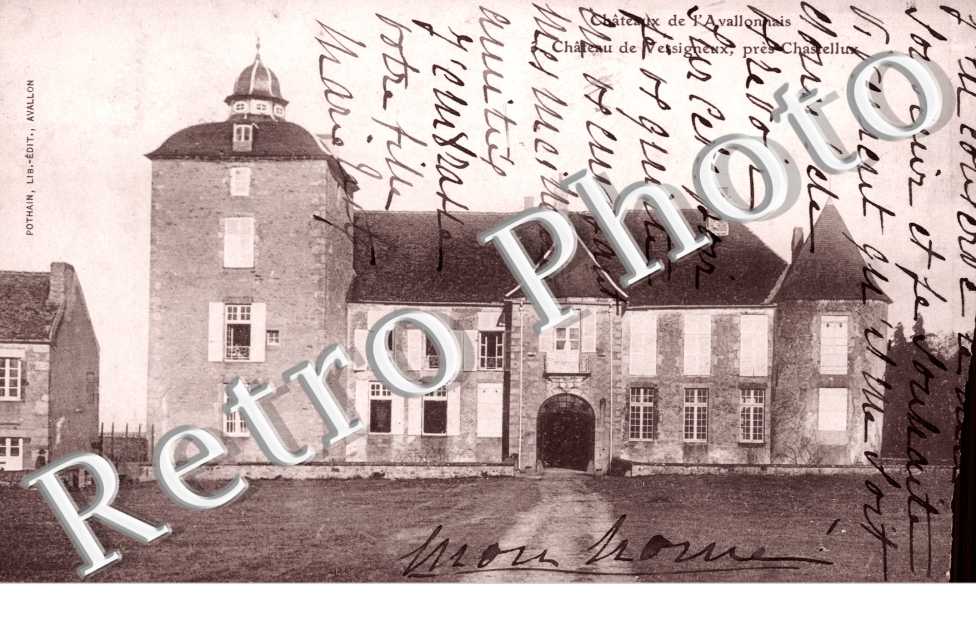 chateau de Vessigneux pres Chastellux
