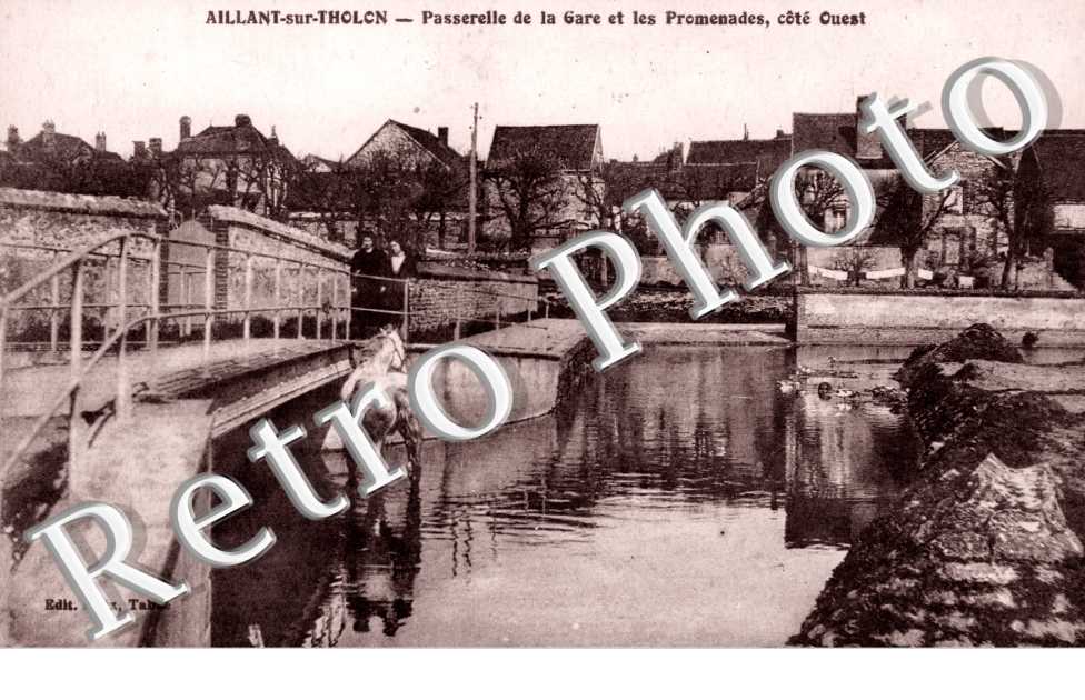 Passerelle de la Gare et les Promenades, Cote Ouest