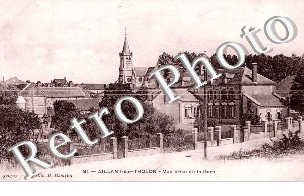 Vue prise de la Gare