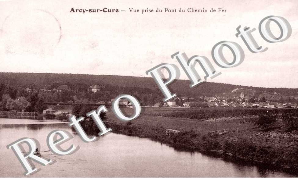 Vue prise du Pont du Chemin de Fer
