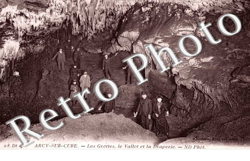 les grottes, le vallot et la draperie