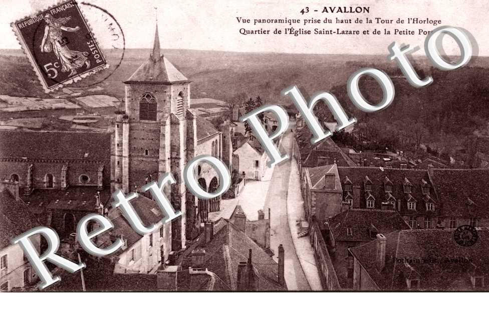 Quartier de l'eglise Saint Lazare et de la petite porte