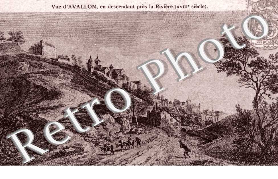 En descendant pres de la Riviere, XVIIIe