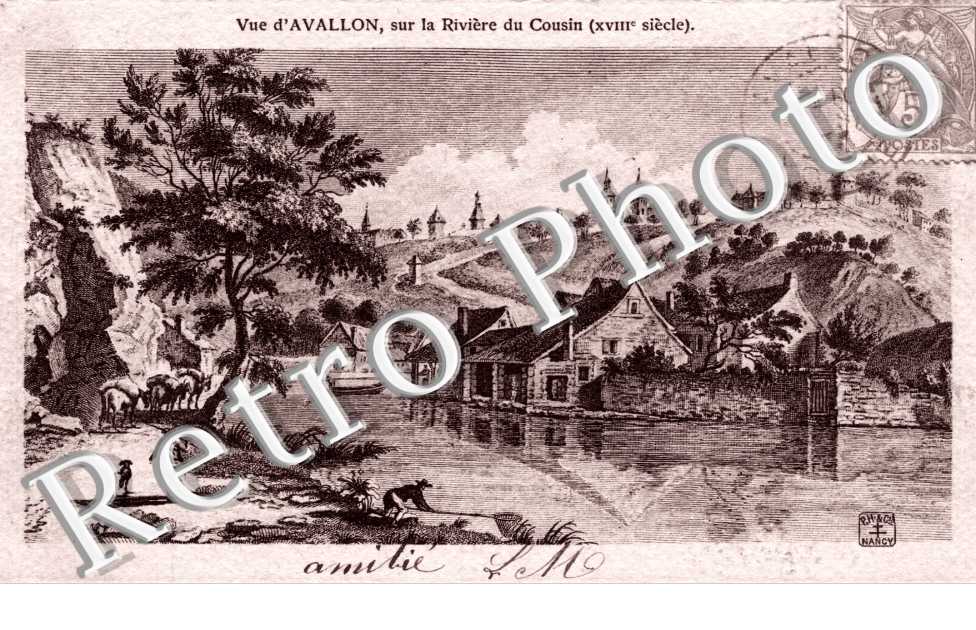 Sur la Riviere du Cousin, XVIIIe