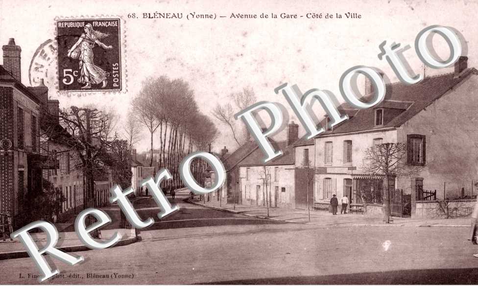 Avenue de la Gare, Cote de la Ville